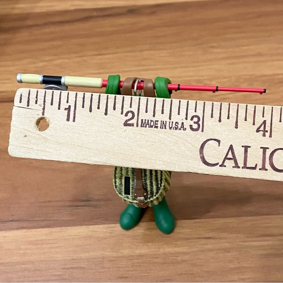 2019 HALLMARK Keepsake Wading For A Nibble Fishing Ornament - Picture 8 of 14